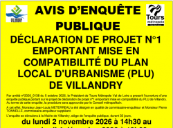 AVIS D'ENQUETE PUBLIQUE
